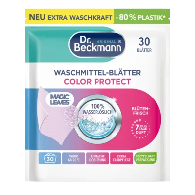 Waschmittel-Blätter Color Protect Blütenfrisch