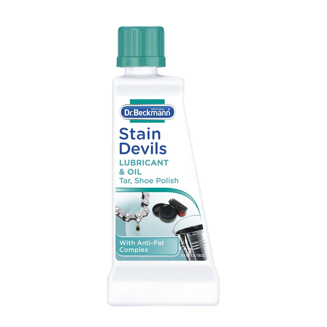 Dr Beckmann Stain Devils Removes Lubricant & Grease. Tar, Wax, Motor Oil  50ml